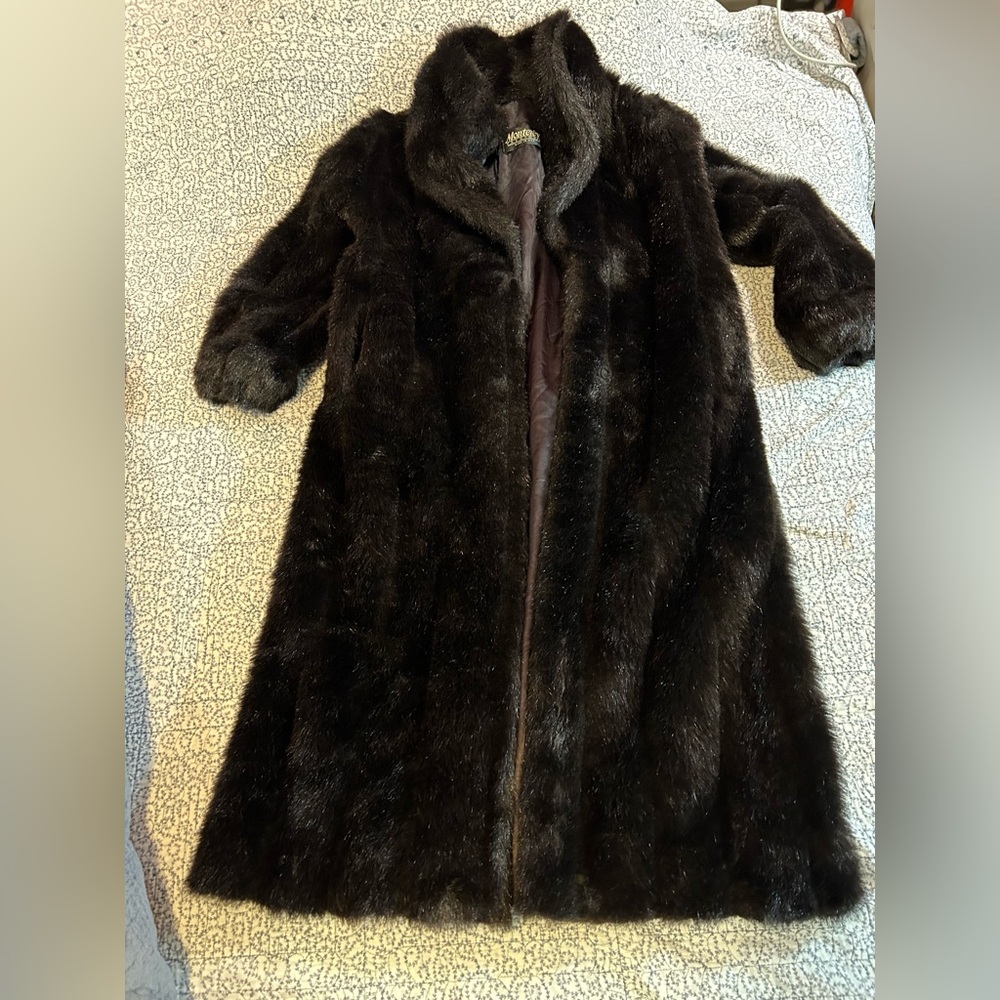 Fur coat size small